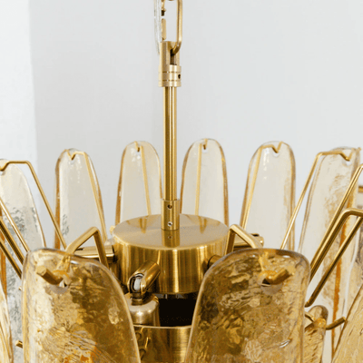 Riverora Amber Cascade Chandelier