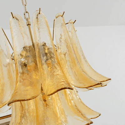 Riverora Amber Cascade Chandelier