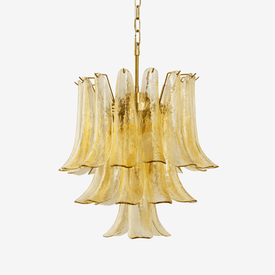 Riverora Amber Cascade Chandelier