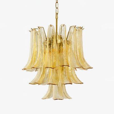 Riverora Amber Cascade Chandelier