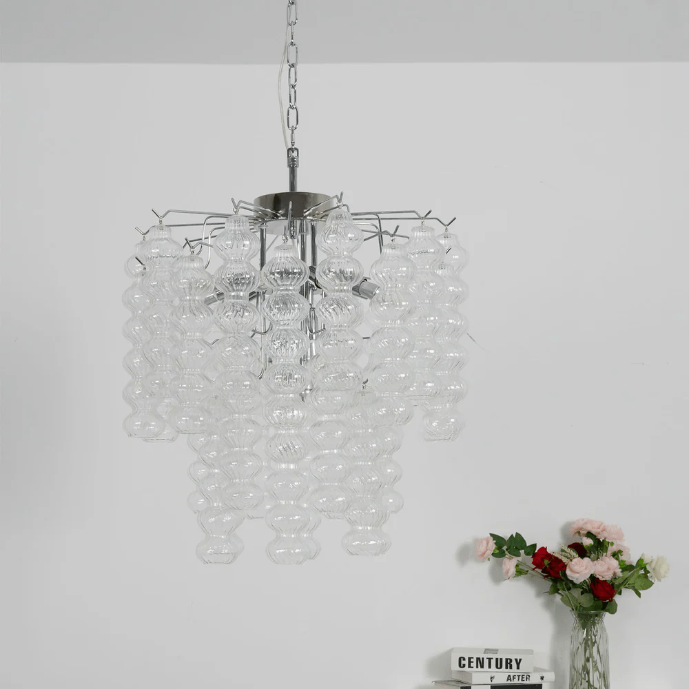 Clerion Ripple Column Chandelier