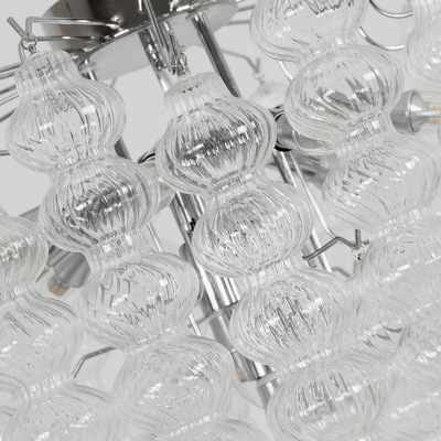 Clerion Ripple Column Chandelier