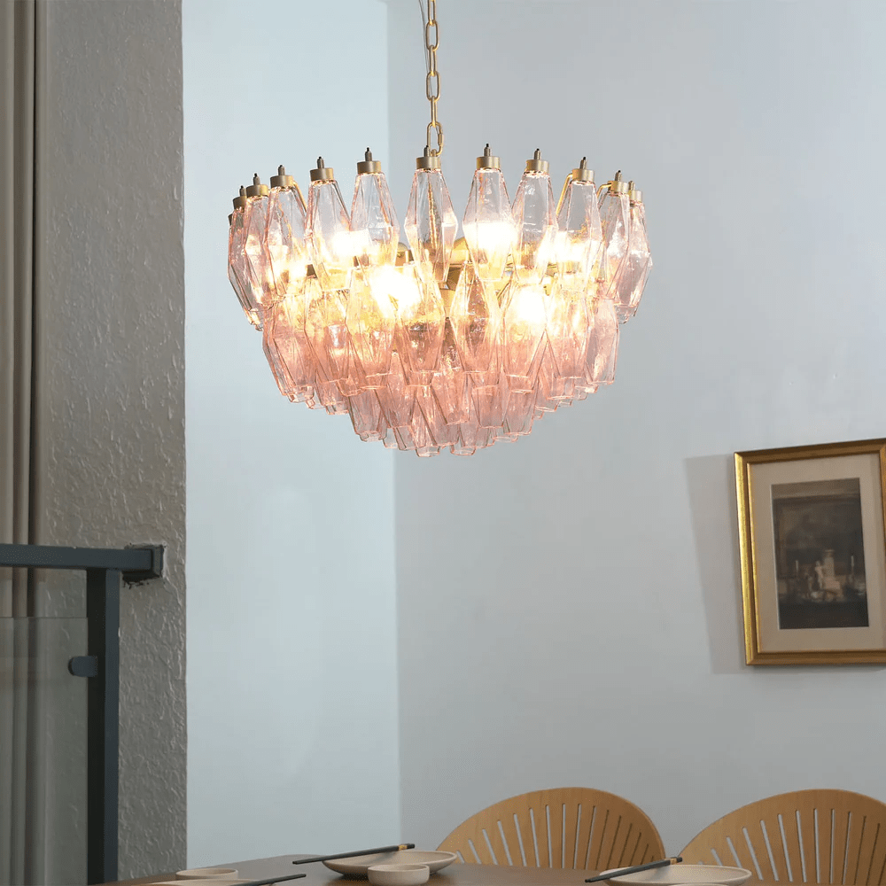 Velmira Facet Bloom Chandelier