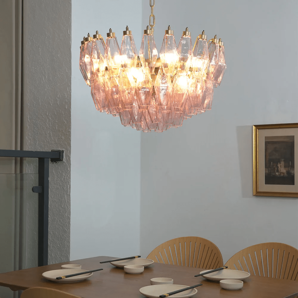 Velmira Facet Bloom Chandelier