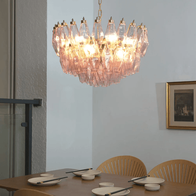 Velmira Facet Bloom Chandelier
