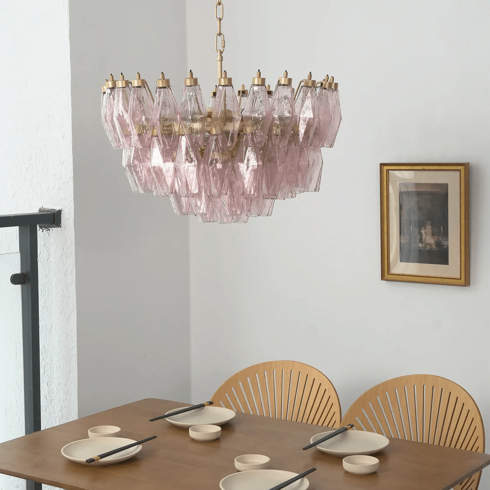 Velmira Facet Bloom Chandelier
