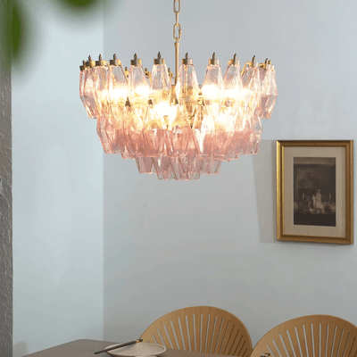 Velmira Facet Bloom Chandelier