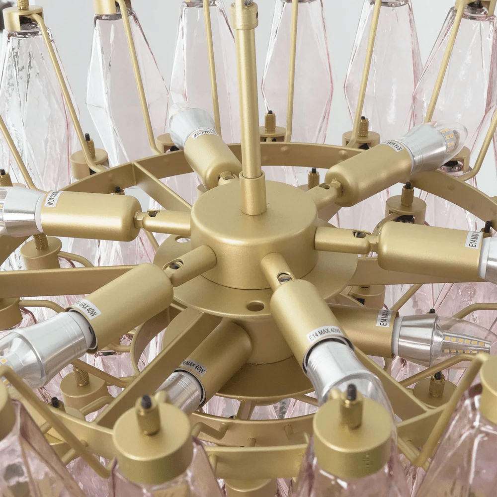 Velmira Facet Bloom Chandelier