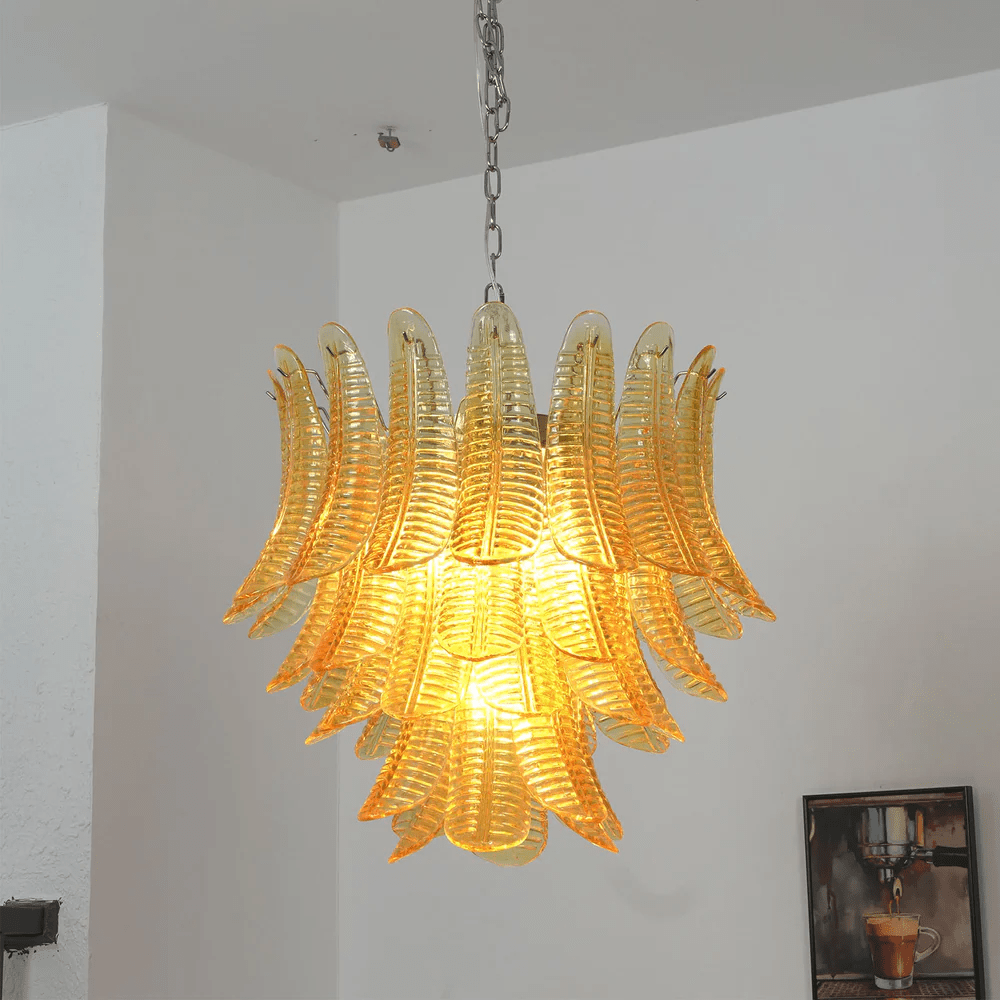 Elaryn Cascade Glass Chandelier