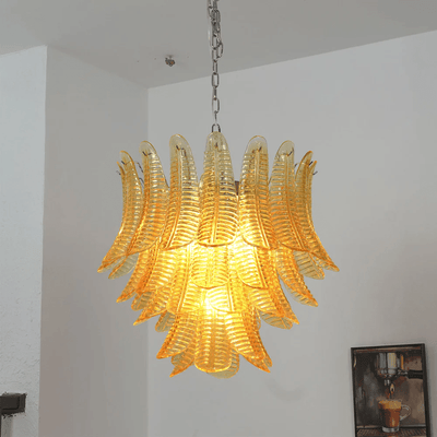 Elaryn Cascade Glass Chandelier