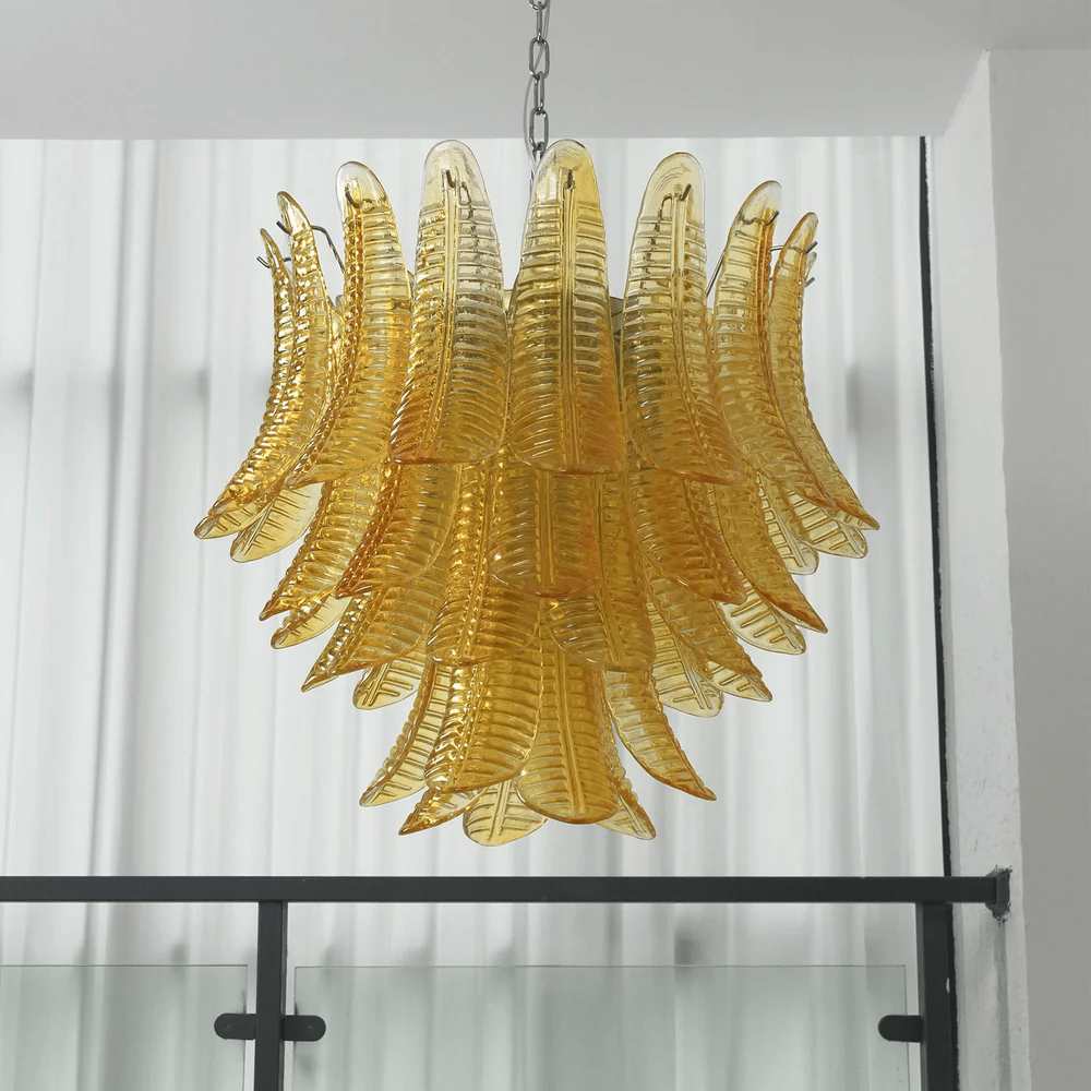 Elaryn Cascade Glass Chandelier