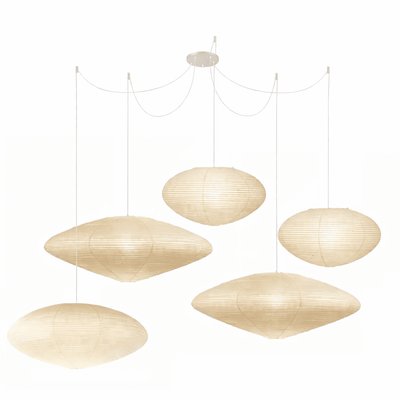 Nerastead Washi Paper 15A 21A 26A Pendant Light