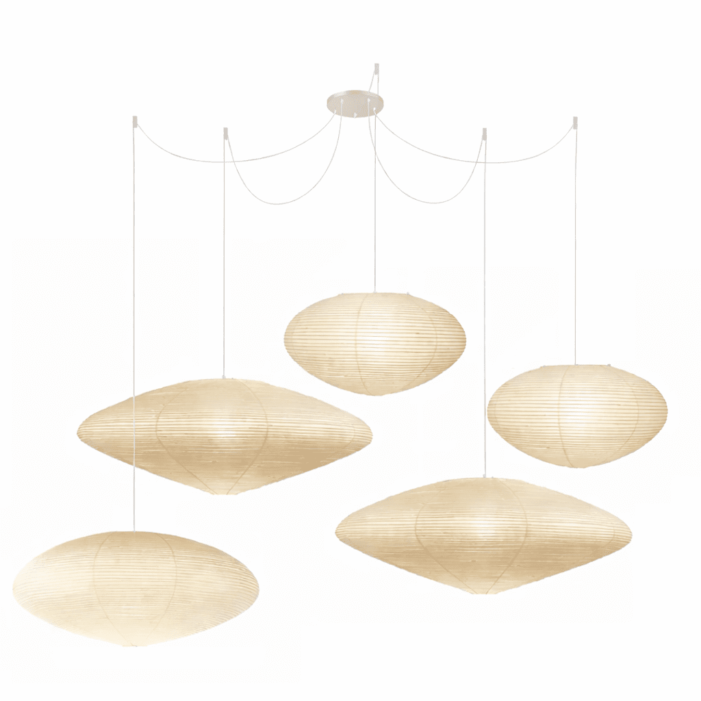 Nerastead Washi Paper 15A 21A 26A Pendant Light
