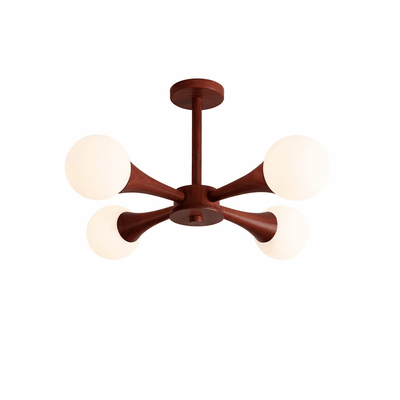 Briarshire Wooden Nera Chandelier