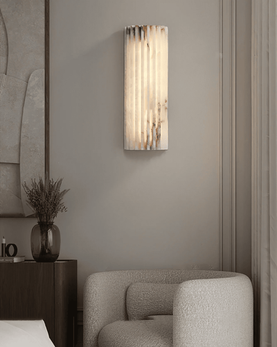 Willowfield Alabaster Indoor Wall Light