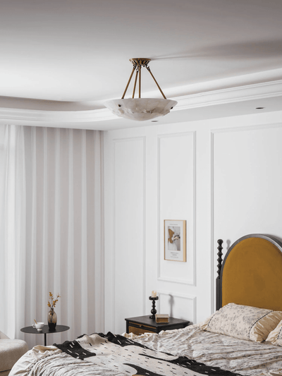 Dorevaux Alabaster Ceiling Light