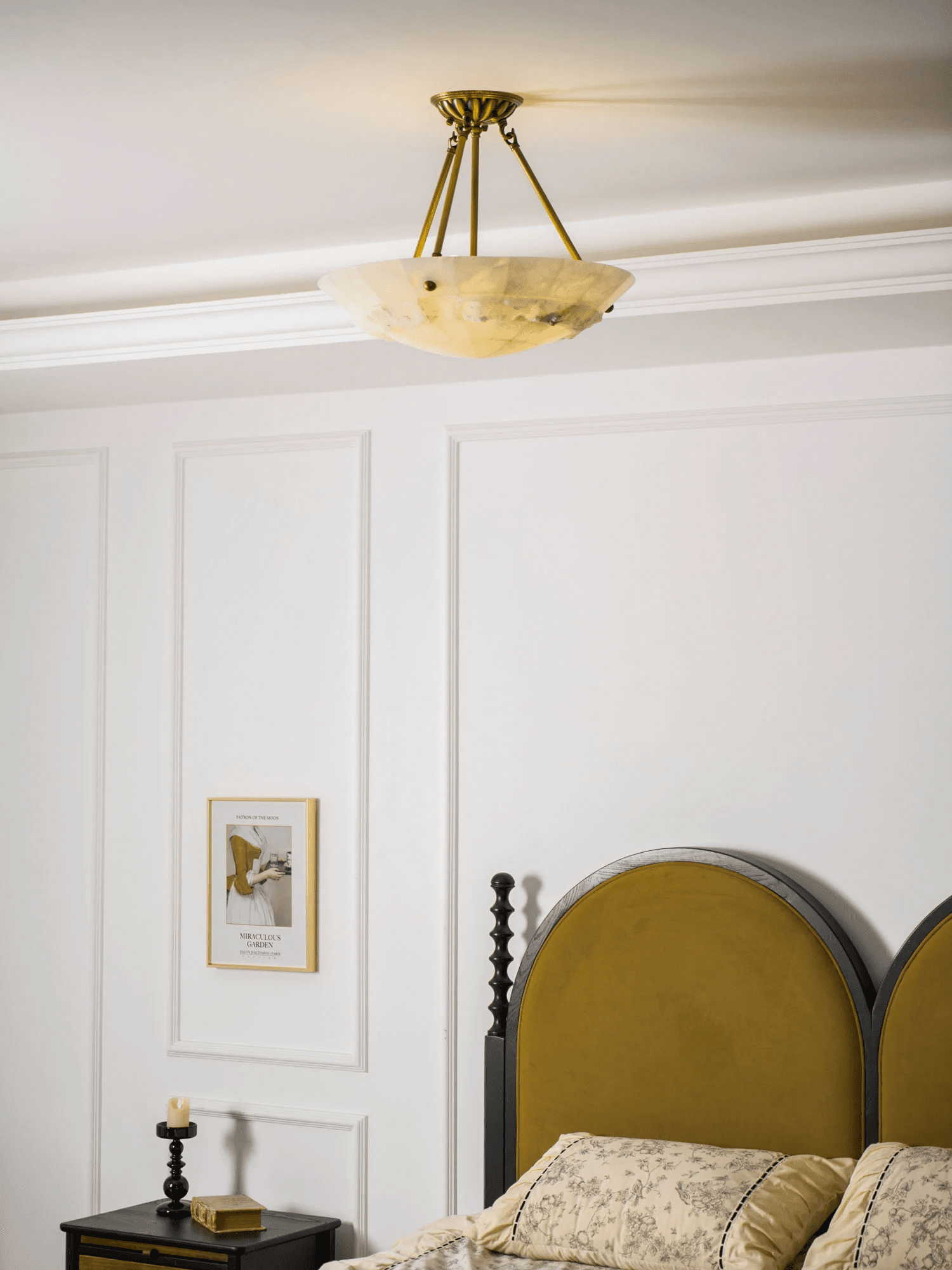 Dorevaux Alabaster Ceiling Light