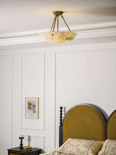 Dorevaux Alabaster Ceiling Light