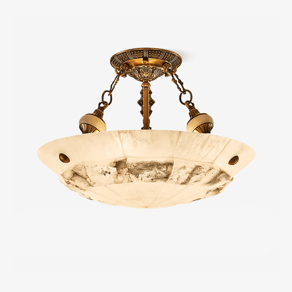 Dorevaux Alabaster Ceiling Light