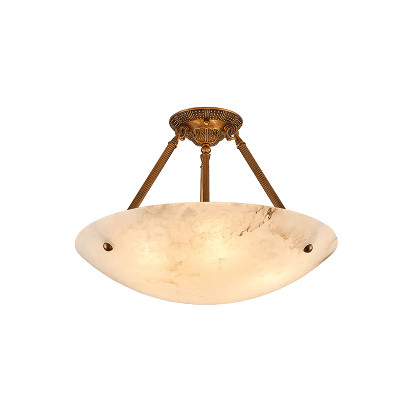 Belvarien Alabaster Ceiling Light