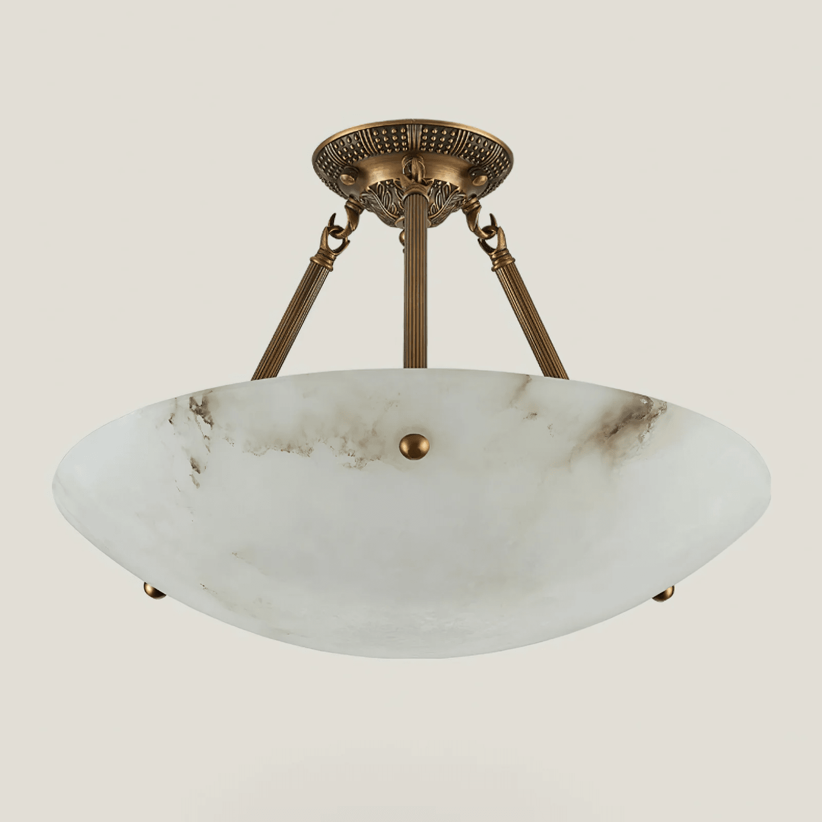 Belvarien Alabaster Ceiling Light