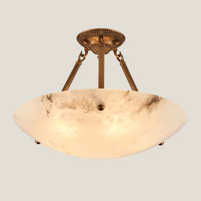 Belvarien Alabaster Ceiling Light