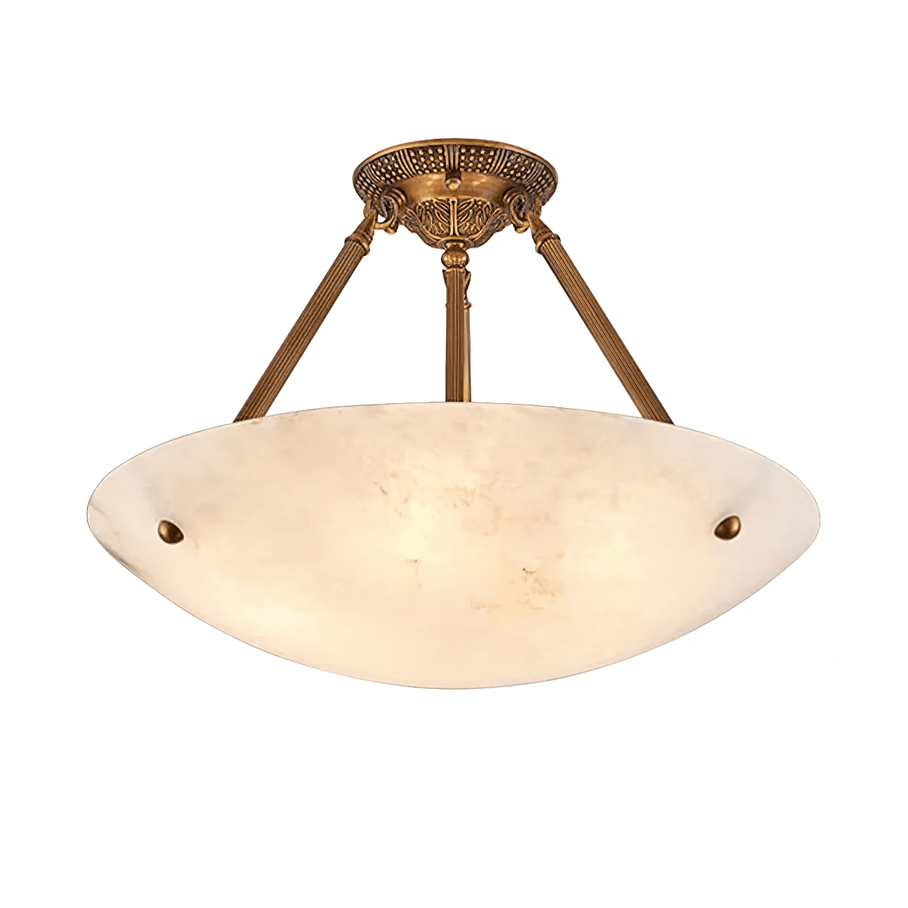 Belvarien Alabaster Ceiling Light
