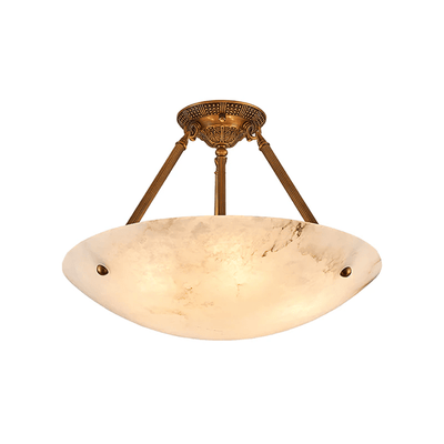 Belvarien Alabaster Ceiling Light