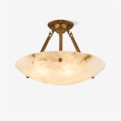 Belvarien Alabaster Ceiling Light