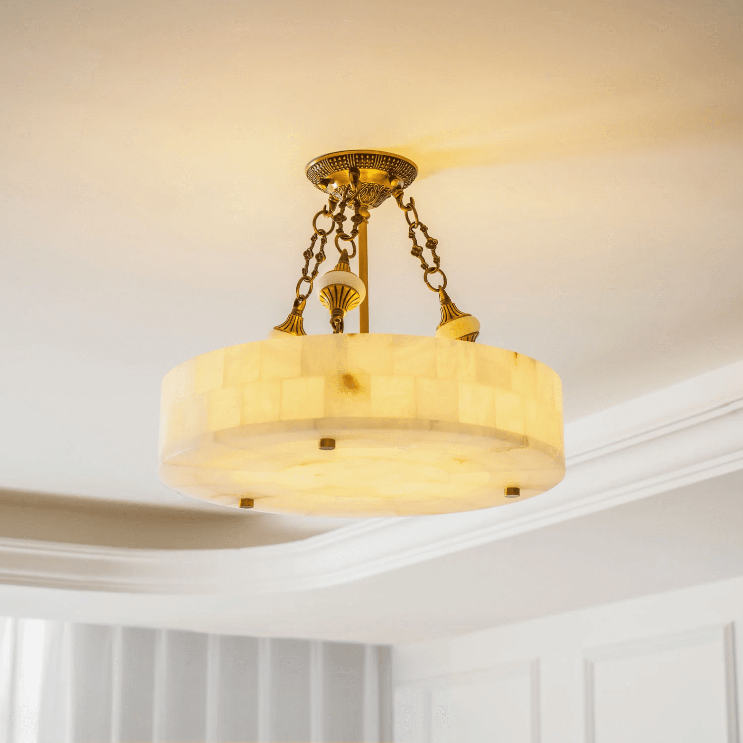 Lumisora Alabaster Ceiling Lamp