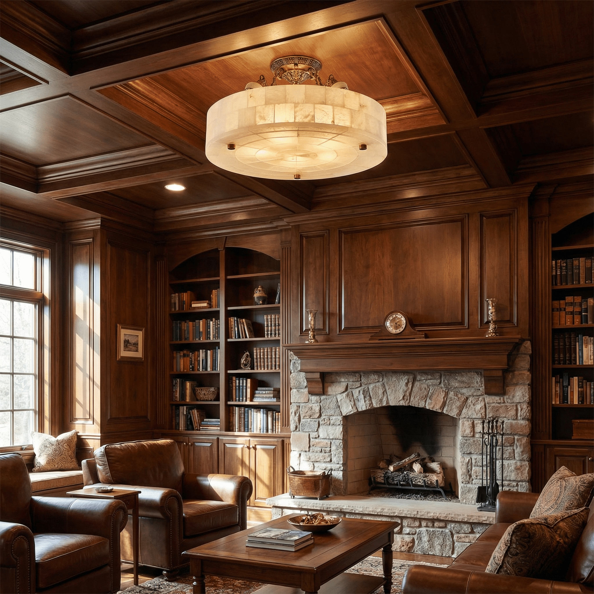 Lumisora Alabaster Ceiling Lamp