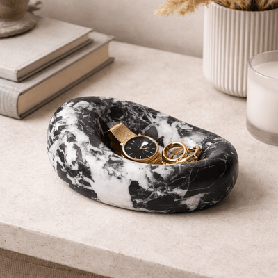Peterelle Drift Bowl Marble Tray