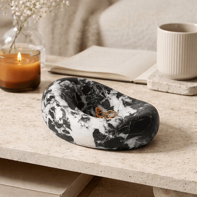 Peterelle Drift Bowl Marble Tray
