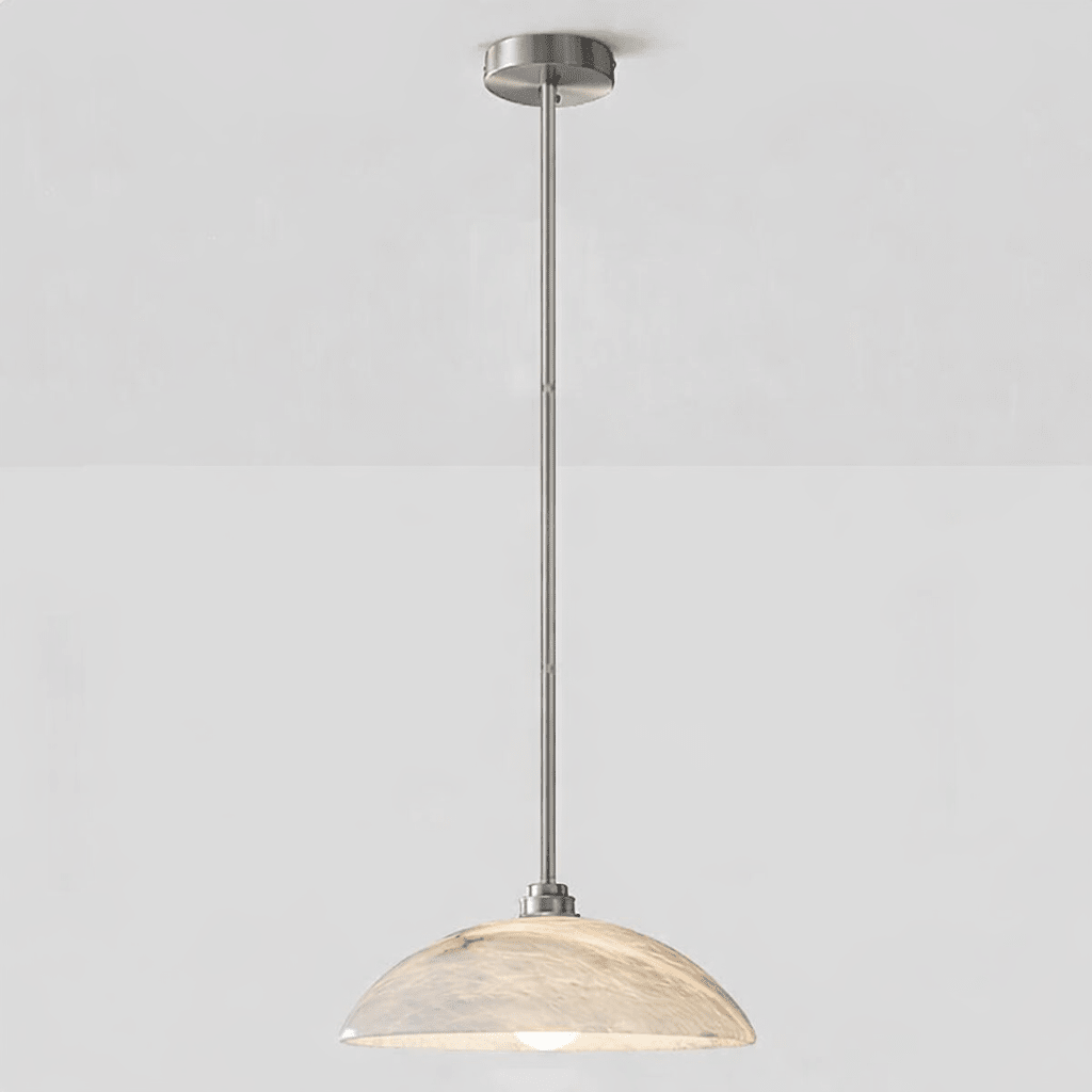 Westmere Alabaster Dome Pendant Light