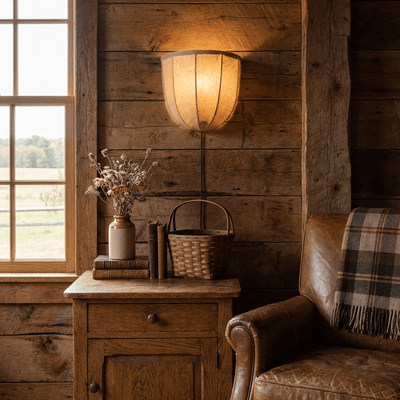 Mirienne Linen Plug-in Wall Sconce