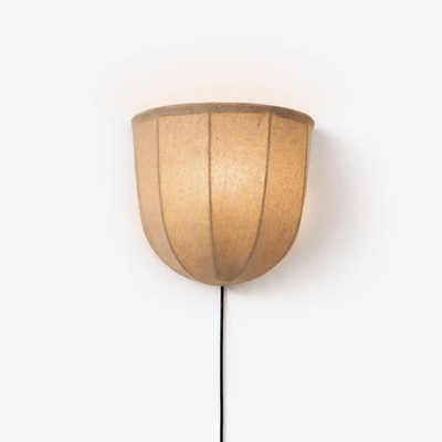 Mirienne Linen Plug-in Wall Sconce