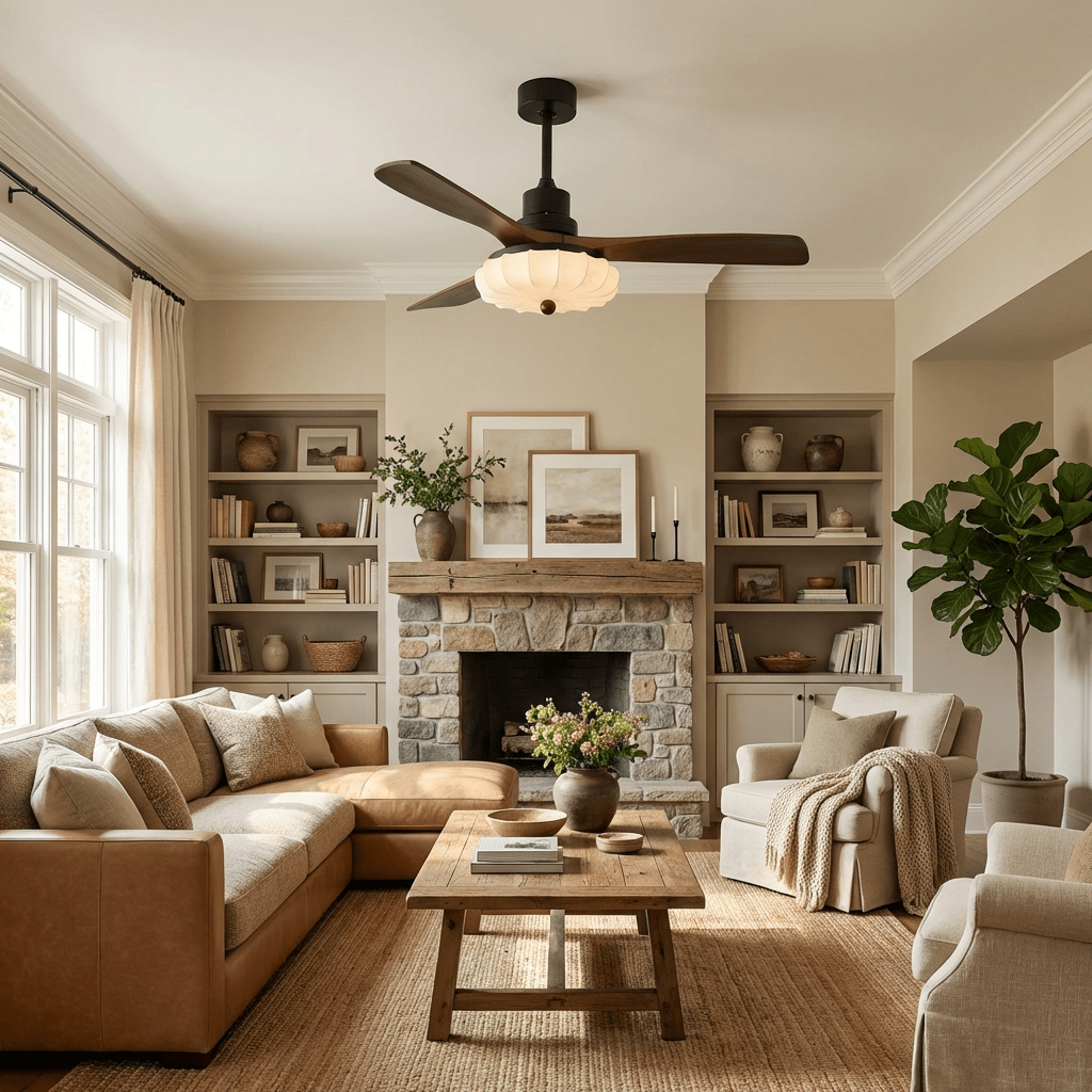 Solstead Lotus Bloom Ceiling Fan Light