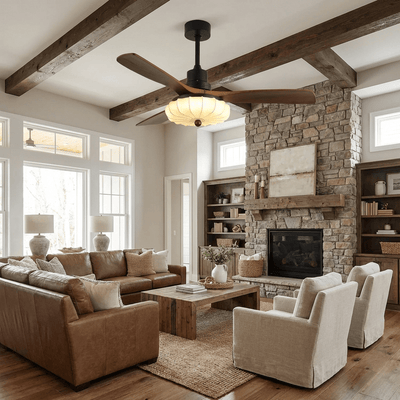 Solstead Lotus Bloom Ceiling Fan Light