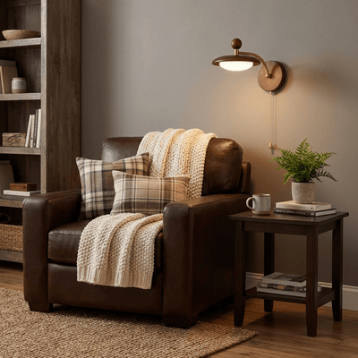 Arcwood Saucer Wall Lamp