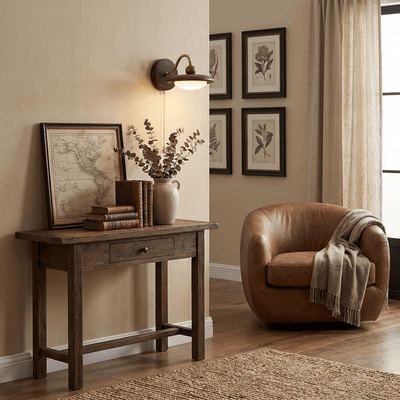 Arcwood Saucer Wall Lamp
