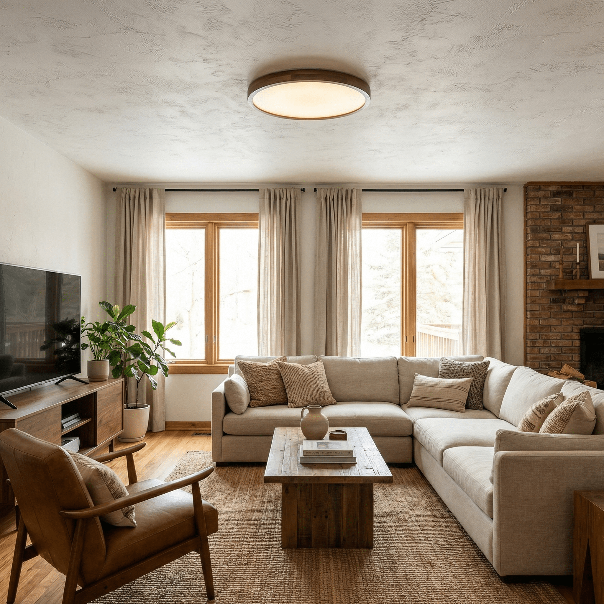 Elaoria Soft Edge Ceiling Light