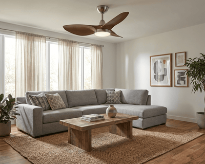 Calderon Scandi Ceiling Fan Light