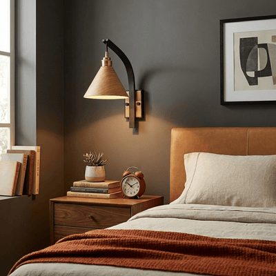 Hawmont Camber Arc Indoor Wall Light