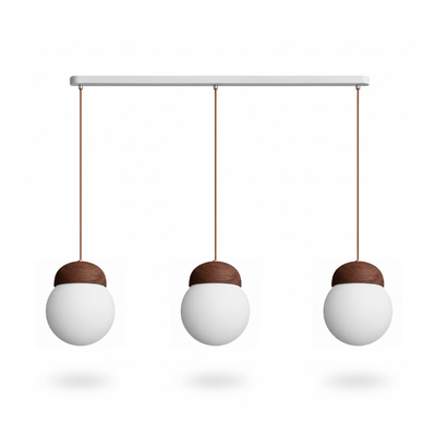 Sorelelle Grooved Opal Pendant Lamp