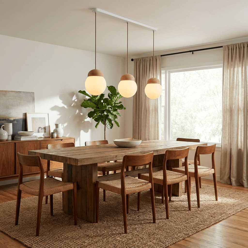 Sorelelle Grooved Opal Pendant Lamp