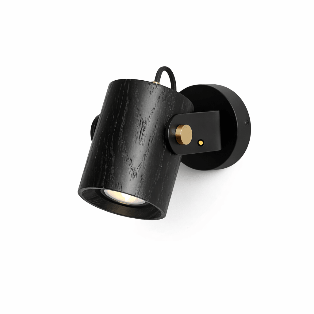 Rinenette Wood Wall Spotlight