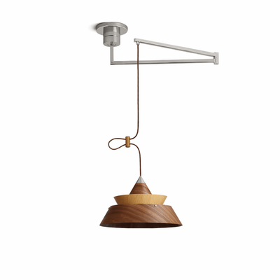 Sylaliella Wood Swing Pendant Lamp