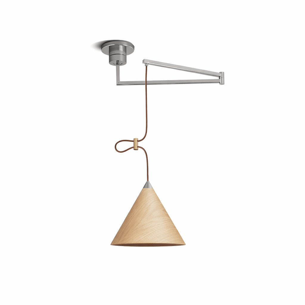 Sylaliella Wood Swing Pendant Lamp