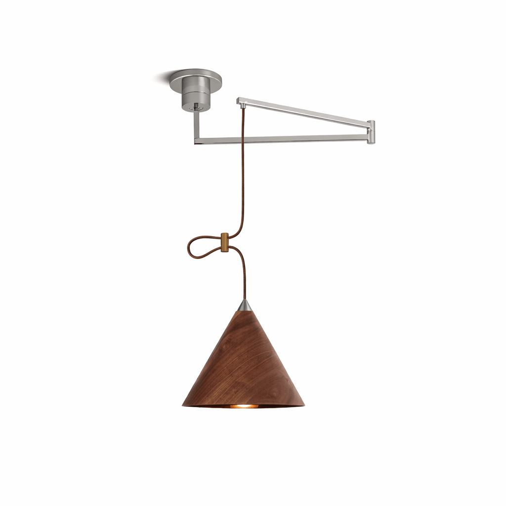 Sylaliella Wood Swing Pendant Lamp