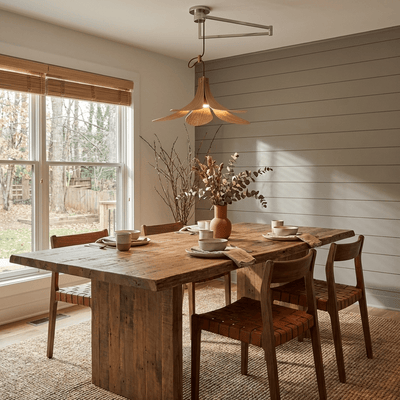 Sylaliella Wood Swing Pendant Lamp